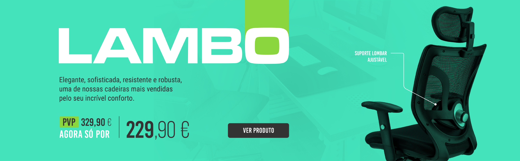 Cadeira Ergonómica LAMBO